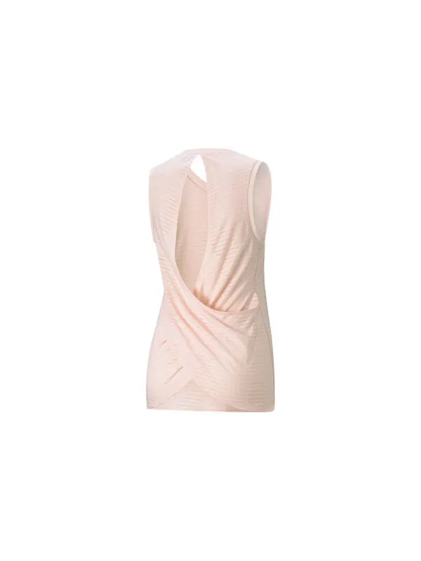 Жилет studio burnout training tank top 'pink' Puma — изображение 2 из 4, розовый