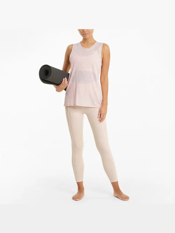 Жилет studio burnout training tank top 'pink' Puma — изображение 3 из 4, розовый