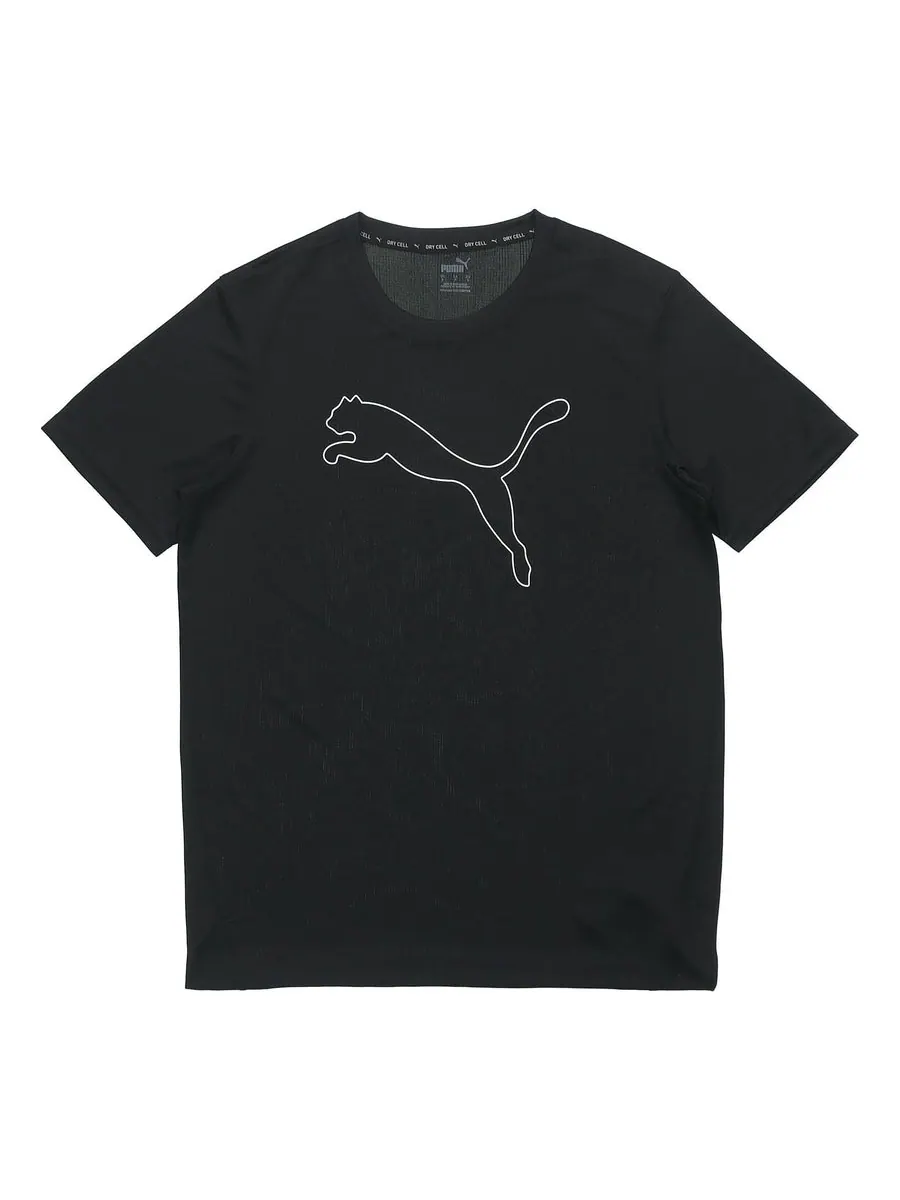 Футболка PUMA Performance Cat Training Tee 'Black' — изображение 1 из 3, черный