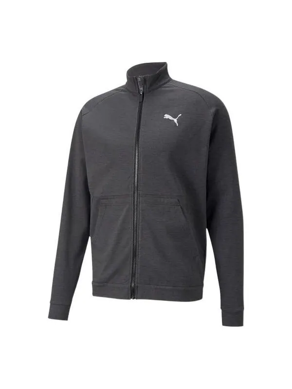 Куртка cloudspun full-zip training jacket 'black' Puma — изображение 1 из 4, черный