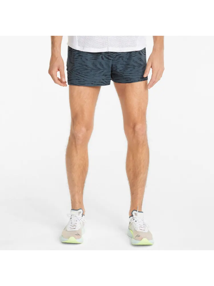 Спортивные шорты PUMA Ultraweave S 3" Running Short 'Teal' — изображение 4 из 5, бирюзовый