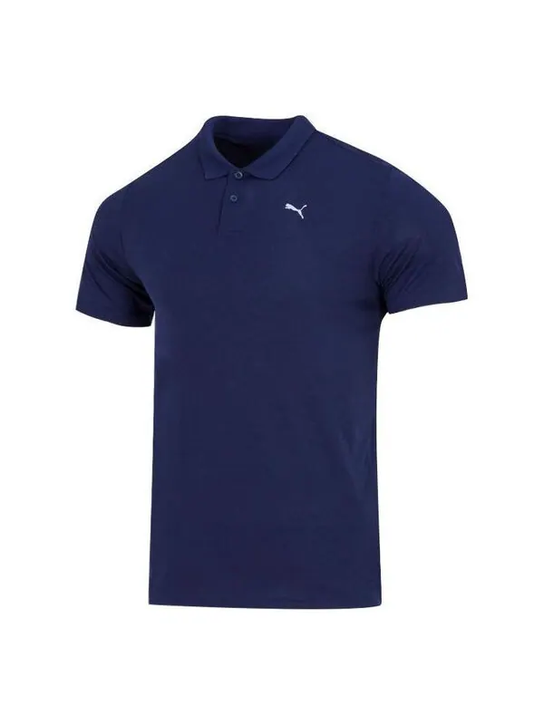Футболка performance polo shirt 'navy' Puma — изображение 1 из 4, темно-синий