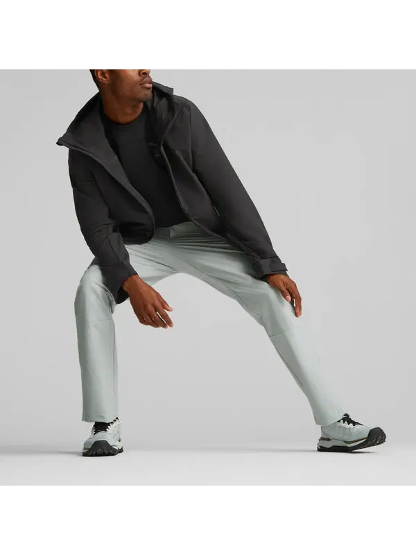 Куртка seasons raincell jacket 'black' Puma — изображение 3 из 4, черный