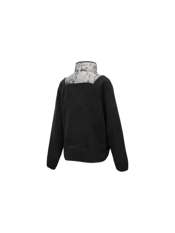 Свитер seasons fleece pullover 'grey' Puma — изображение 2 из 2, серый/черный