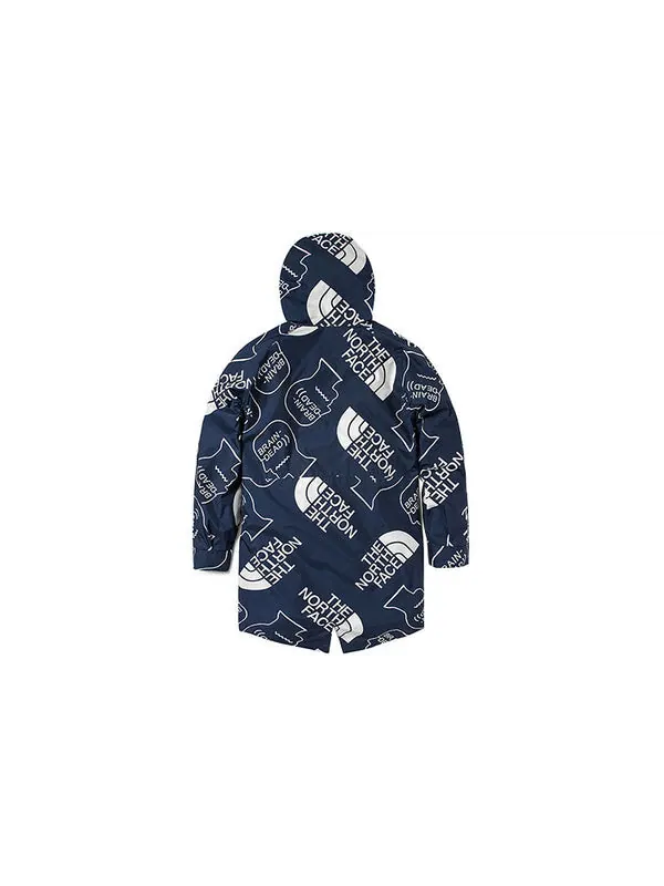 Куртка x brain dead 76 oversized mountain parka jacket 'blue' The North Face — изображение 2 из 3, синий