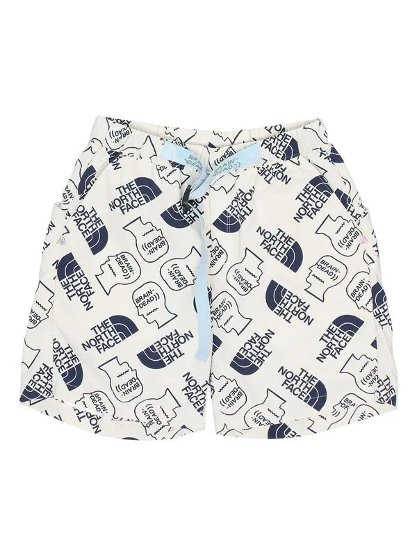 Шорты x brain dead 77 baggy climber shorts 'white' The North Face — изображение 1 из 2, белый
