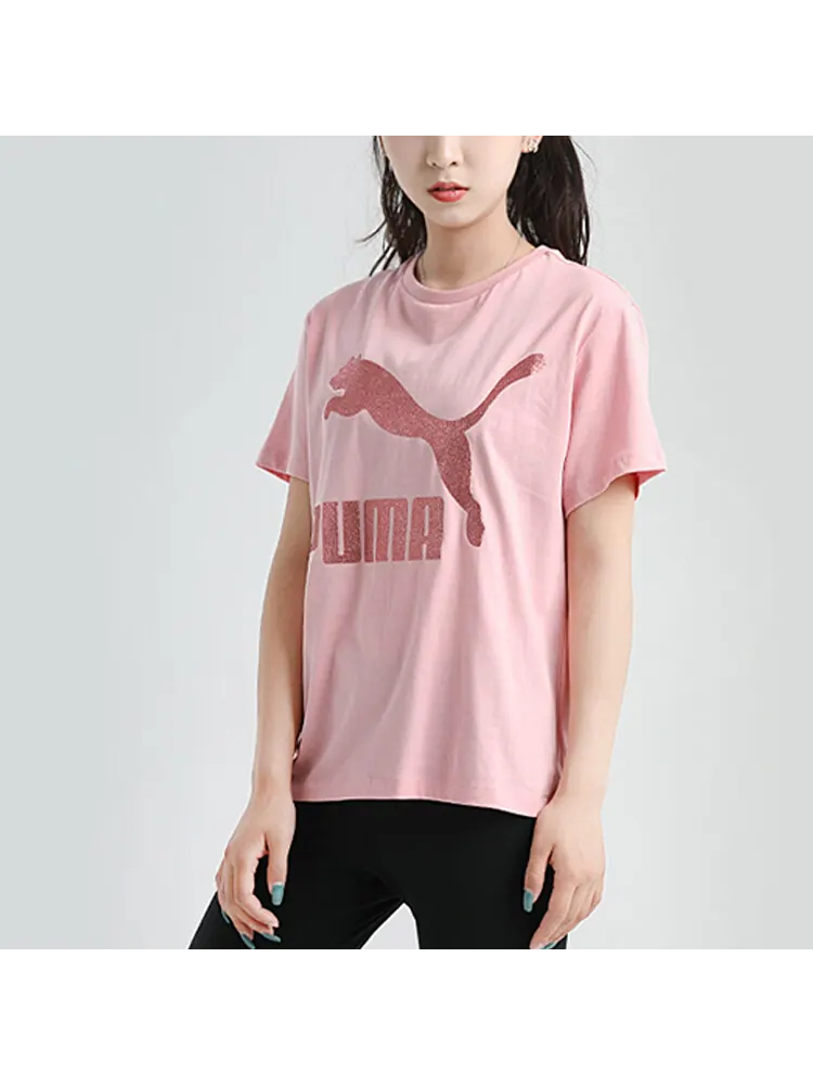 Футболка Puma Set In Sleeve Women's — изображение 4 из 7, розовый