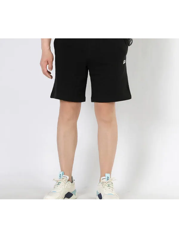 Шорты trendy casual graphic shorts 'black' Puma — изображение 3 из 4, черный/зеленый