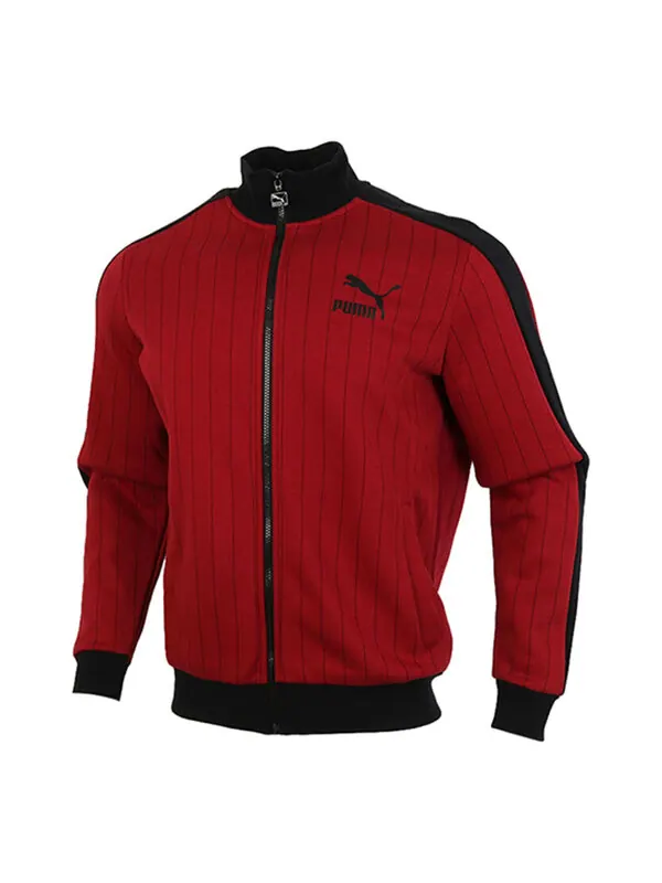 Куртка pinstripe jacket 'red' Puma