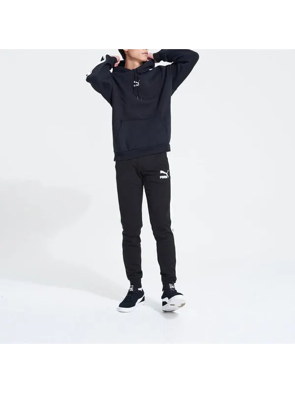 Толстовка casual colorblock black Puma — изображение 3 из 4, черный