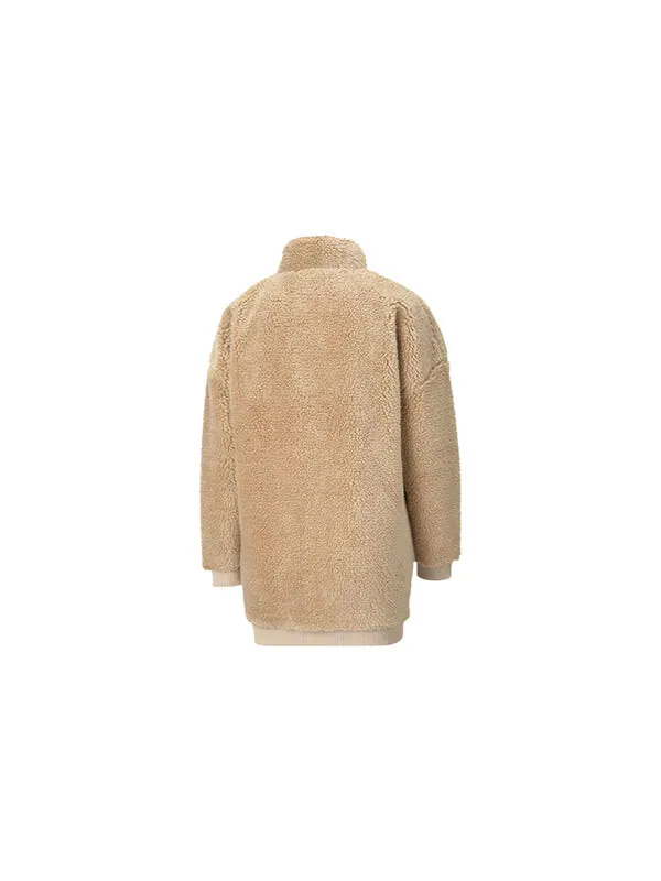 Куртка interstellar teddy jacket 'beige' Puma — изображение 2 из 4, бежевый