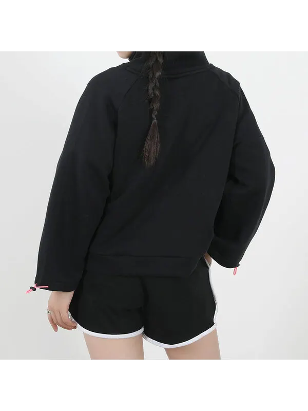 Толстовка (WMNS) PUMA INTERSTELLAR FUNNEL-NECK SWEATER — изображение 4 из 4, черный