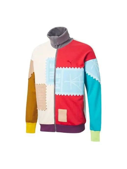 Куртка PUMA X Michael Lau Series Sample Stand Collar Jacket 'Multicolor' — изображение 1 из 4, мульти