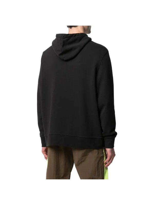 Толстовка x kidsuper studios hoodie 'black' Puma — изображение 3 из 4, черный/белый/розовый