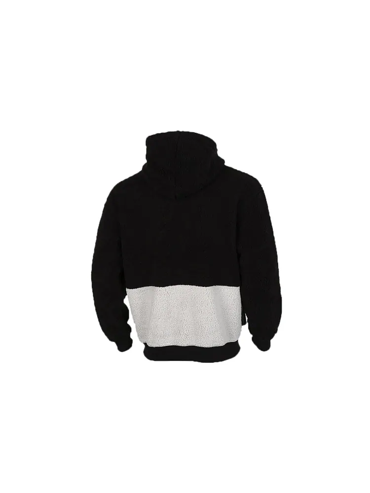 Толстовка Puma Retro Block Sherpa — изображение 2 из 6, черный серый