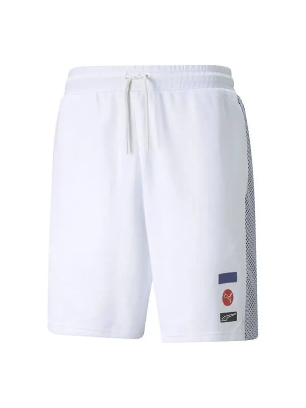 Шорты decor 8 shorts 'white red blue' Puma — изображение 1 из 1, белый/красный/синий
