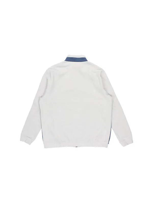 Куртка winter retro polar fleece splicing stand collar logo jacket light grey Puma — изображение 2 из 2, серый