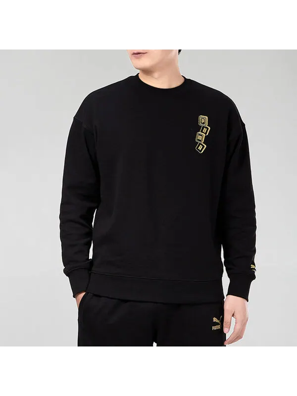 Свитер yotox sweater 'black white red' Puma — изображение 3 из 4, черный/белый/красный