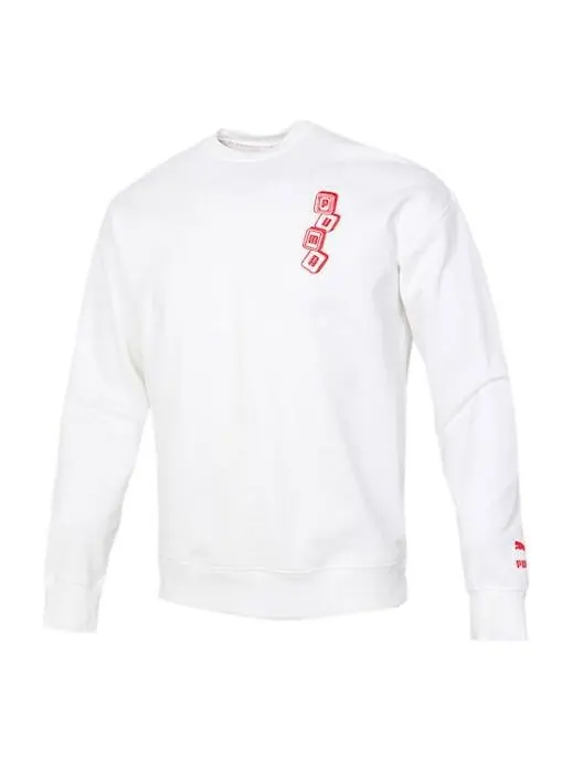 Свитер yotox sweater 'white red black' Puma