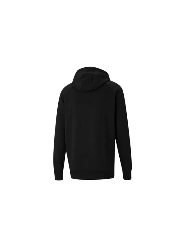 Толстовка international graphic hoodie 'black white' Puma — изображение 2 из 4, черный/белый