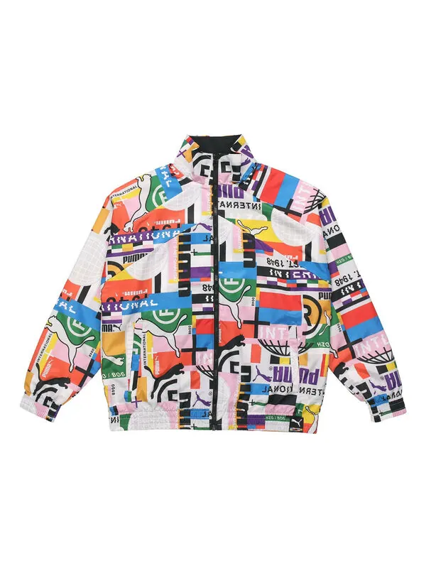 Куртка international lab track jacket 'multicolor' Puma — изображение 1 из 4, мульти