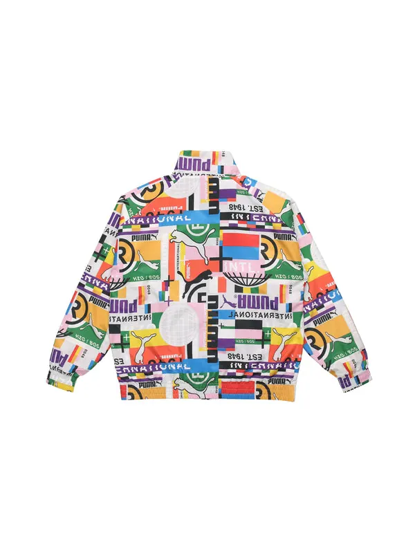 Куртка international lab track jacket 'multicolor' Puma — изображение 2 из 4, мульти