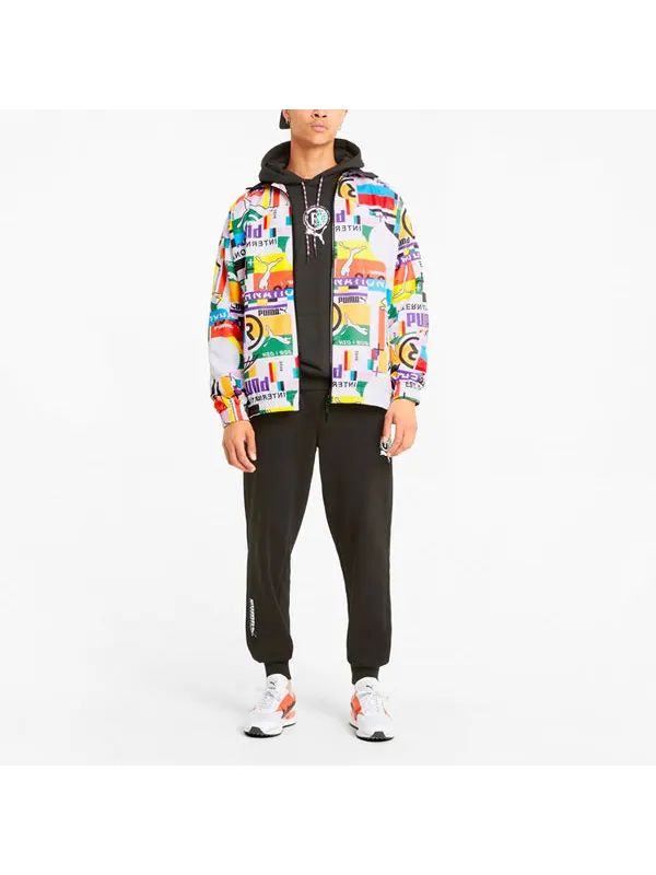 Куртка international lab track jacket 'multicolor' Puma — изображение 3 из 4, мульти