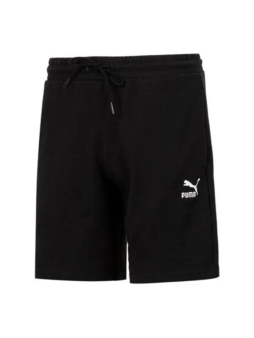 Шорты classic short 'black white' Puma — изображение 1 из 4, черный/белый