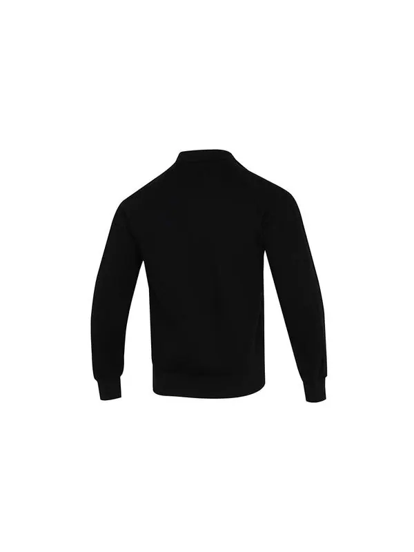 Куртка PUMA Iconic T7 Retro logo Sports Stand Collar Jacket Black — изображение 2 из 4, черный