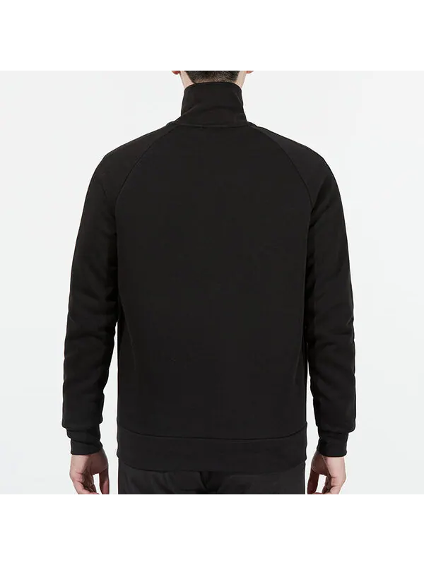 Куртка PUMA Iconic T7 Retro logo Sports Stand Collar Jacket Black — изображение 4 из 4, черный