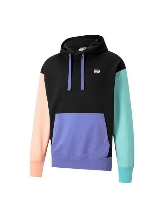 Толстовка downtown embroidery logo multi-color Puma — изображение 1 из 4, мульти