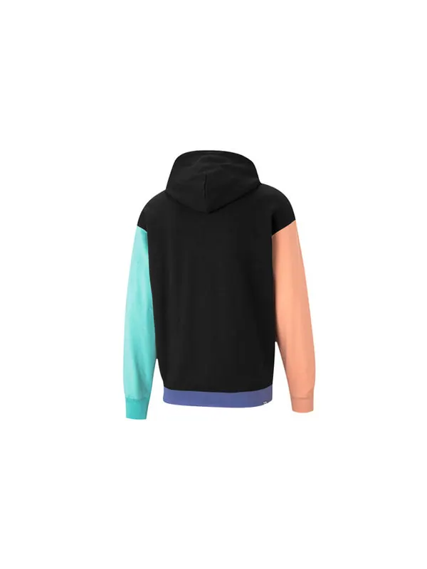 Толстовка downtown embroidery logo multi-color Puma — изображение 2 из 4, мульти
