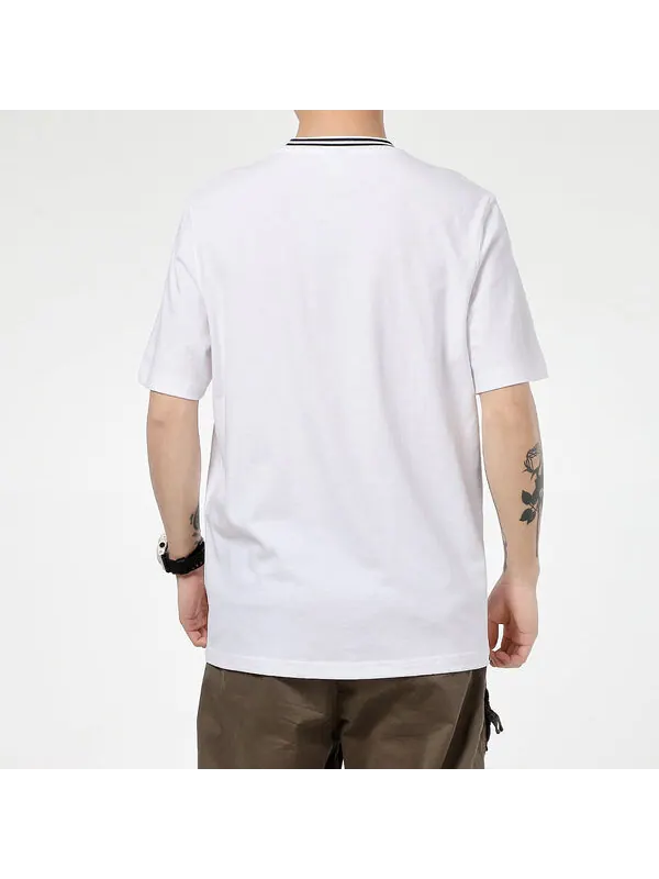 Футболка downtown pocket t-shirt 'white black' Puma — изображение 4 из 4, белый/черный