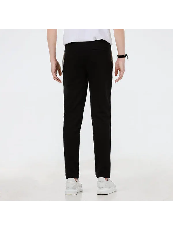 Брюки classics track pants 'black white' Puma — изображение 4 из 4, черный/белый