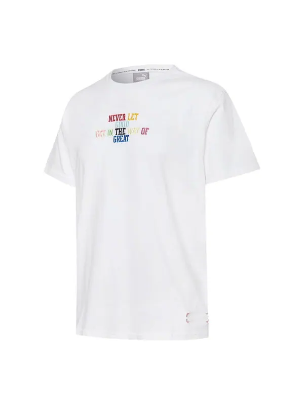 Футболка overtime t-shirt 'white' Puma — изображение 1 из 2, белый