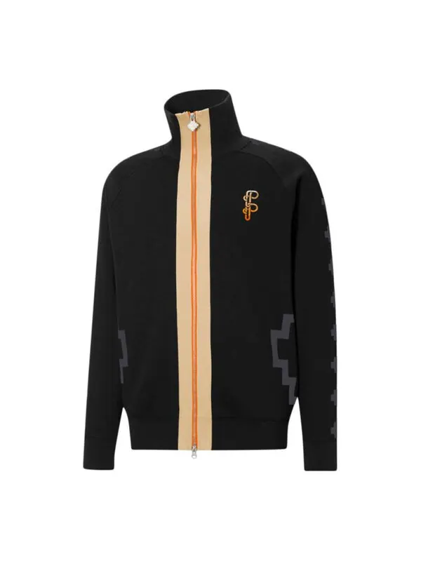 Куртка x pronounce crossover contrasting colors casual sports knit jacket black Puma — изображение 1 из 2, черный