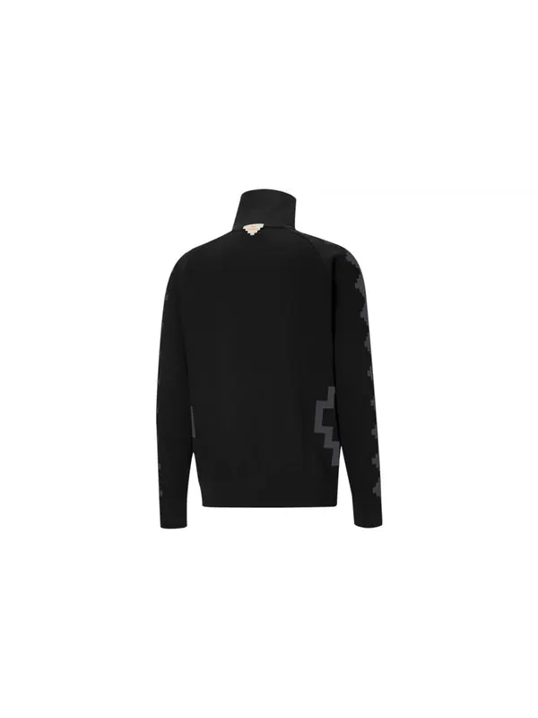 Куртка x pronounce crossover contrasting colors casual sports knit jacket black Puma — изображение 2 из 2, черный