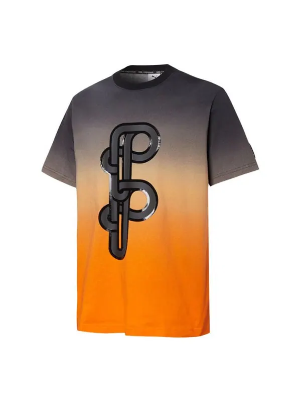 Футболка x pronounce graphic tee crossover gradient tie dye sports short sleeve black Puma — изображение 1 из 2, черный