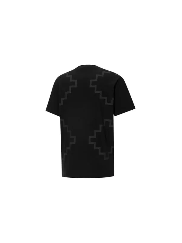 Футболка x pronounce elevated tee crossover geometry pattern athleisure casual sports short sleeve black Puma, черный