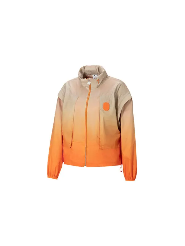 Куртка x pronounce printing hooded jacket orange Puma — изображение 3 из 4, бежевый