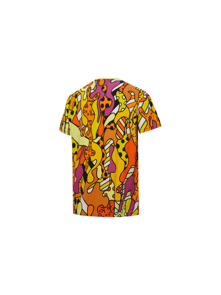 Футболка PUMA x BRITTO Aop Tee Sports Unisex Orange — изображение 2 из 2, оранжевый