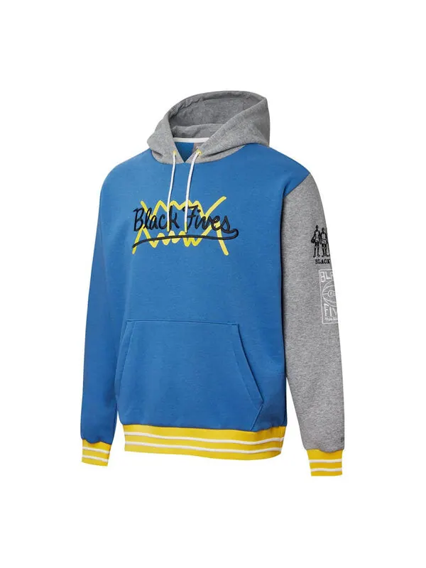 Толстовка x black fives basketball hoodie 'blue grey yellow black' Puma — изображение 1 из 2