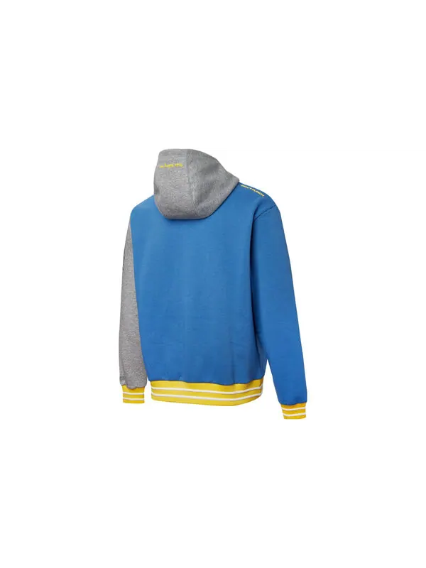 Толстовка x black fives basketball hoodie 'blue grey yellow black' Puma — изображение 2 из 2