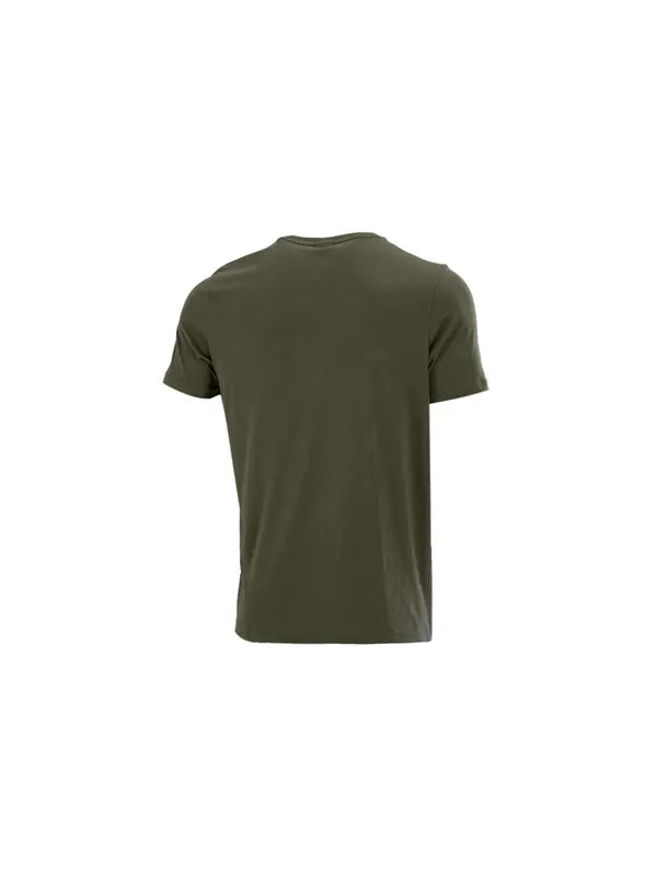 Футболка athleisure casual sports logo printing short sleeve green Puma — изображение 2 из 2, зеленый