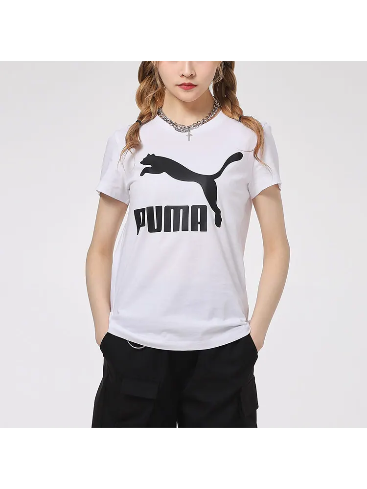 Футболка Puma Classics Set In Sleeve Women's — изображение 2 из 5, белый
