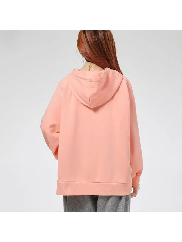 Толстовка classics oversized hoodie 'pink white' Puma — изображение 4 из 4, розовый/белый