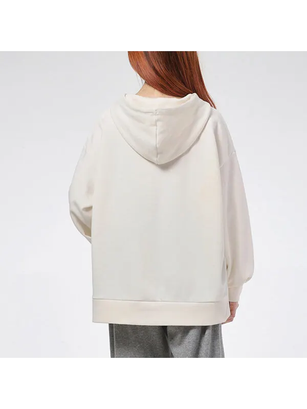 Толстовка classics oversized hoodie 'white' Puma — изображение 4 из 4, белый