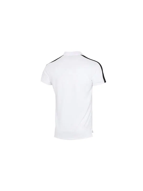 Рубашка поло iconic t7 polo shirt 'white black' Puma — изображение 2 из 4, белый/черный