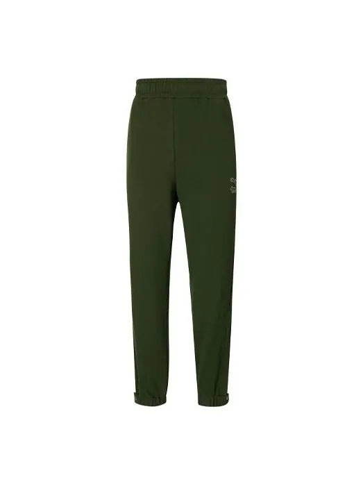 Брюки x maison kitsune sweatpants 'green' Puma — изображение 1 из 4, зеленый