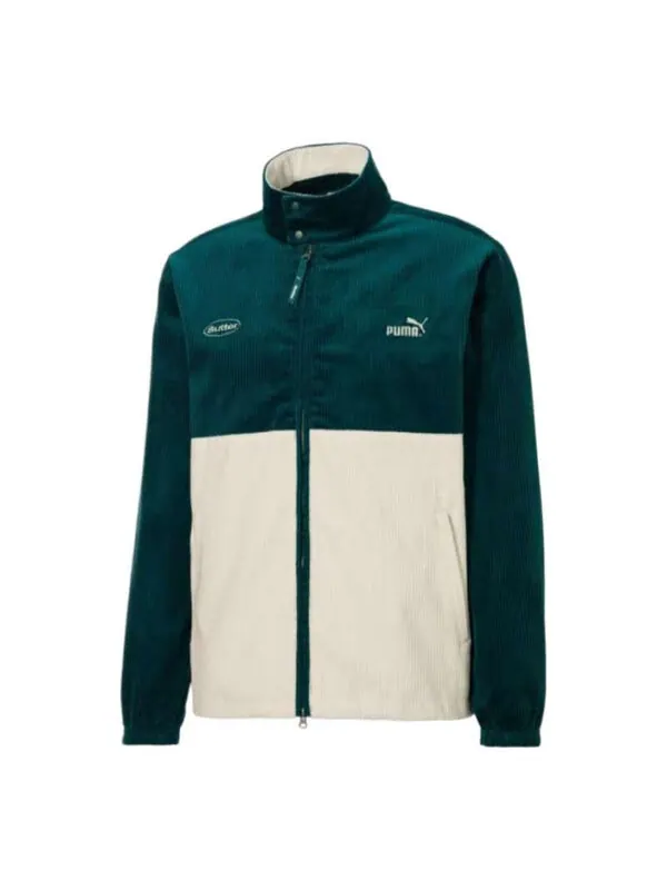 Куртка x butter good zip-up track top 'teal' Puma — изображение 1 из 4, белый